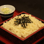 そば処 味里  - きしめんざる650円