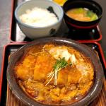 Sobadokoro Misato - カツ煮定食　1080円