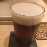 すし岩瀬 - ビール