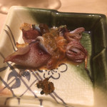 すし岩瀬 - 蛍烏賊の炙り