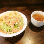 みすたーらいおん - サラダ　スープ