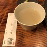 蕎麦屋 じん六 - 蕎麦湯