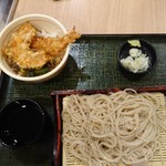 Uchisoba - 天丼セット