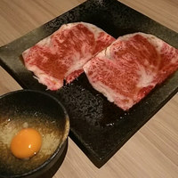 近江うし 焼肉 にくTATSU 青山本店 - 極上ロース焼きすき