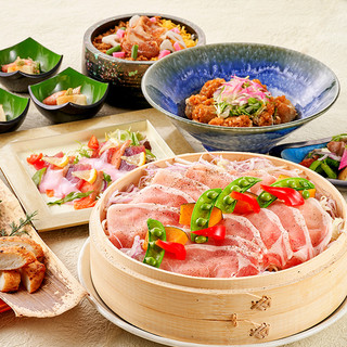 新年会オススメ！★せいろ蒸しとカルパッチョコース4000円