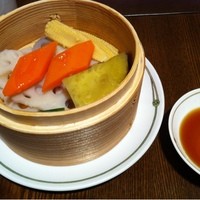 中国飯店 紫玉蘭 - 三色蒸し野菜
