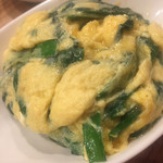 かつぎや - 見るからにふんわりなふんわりニラ玉　こちらも美味しいです