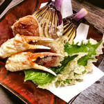 美禄 - 蟹の天ぷら