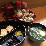 生麦 - ★アジ イワシ丼（900円）★