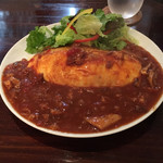 ルール ブルー - 牛すじのトマト煮オムライス