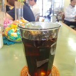 きりやまコーヒー - ドリンクセットにしてアイスコーヒー注文。