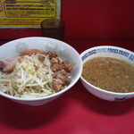 ラーメン二郎 - 小つけ麺/麺少なめ・油少なめ/ニンニク