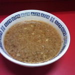 ラーメン二郎 - スープ