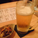 萬菜 - まずはビールを…