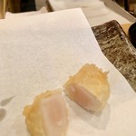 Tempura Ootsuka - 帆貝柱は絶妙な火入