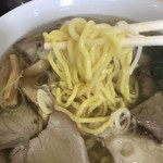 ぜんや - チャーシュー麺  麺リフト