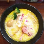 麺の風 祥気 - ベジポタ豆乳鶏そば＠880