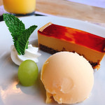 東福寺野倶楽部 - セットのデザート