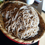 蕎麦処たつの - もりそば　800円　+　大盛　200円