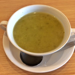 洋食 チソウ - ランチ 緑野菜のスープ