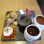 MAX BRENNER CHOCOLATE BAR - シェアリングフォンデュ（2500円）正面