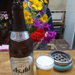 伊勢屋酒店 - 瓶ビール中。