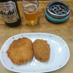 伊勢屋酒店 - ミンチカツ&コロッケ。