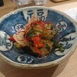 ももふく - お通しのささみの南蛮漬け(19-05)