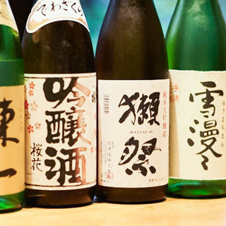 【種類豊富】全国の日本酒や九州の焼酎を厳選仕入れ