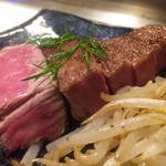 鉄板焼き ステーキ 湛山 - 見た目でもう美味しい