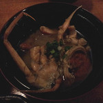 味暦あんべ - お替り自由な蟹汁付です。