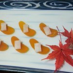 すし重 - 自家製からすみ　山芋のせ