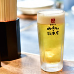 お好み焼みっちゃん総本店 - 生ビール@税込550円