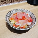 からあげ×イタリアン 大衆酒場まりお - さっぱりトマトの冷製生パスタ　780円