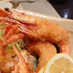 禅紫 - 大海老フライ(自家製ﾀﾙﾀﾙｿｰｽで)