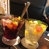 ビストロあじと - サングリアの赤&白＾＾❤️