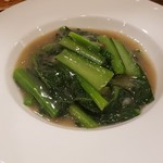 中華×バル ABOYA - アンチョビと青菜炒め