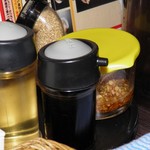 らーめんでぽっと - 調味料類