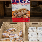 ファームトゥテーブル マーケット - 2019.5 燻製たまご（4個432円）