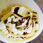 クレープショップ サル - チョコバナナクリーム