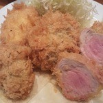 ヒレ・メンチカツ・クリームコロッケ・カキフライ