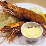 イチバン - 名物特大海老フライ(1800円)