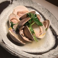御料理 梅田 - 蛤の酒蒸し