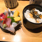 いきいき亭 - ミニ金沢丼1500円
