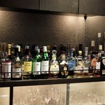 カーヴ - カウンター内