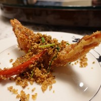 中国料理 王宮 - 大海老の黄金揚げ