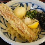 手打ちうどん 麦の里 - ちく玉天ぶっかけ780円