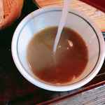 そば処 な佳しま - 蕎麦湯