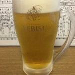 成田家 - エビス生ビール