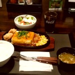 Gohandokoro Gozenya - 【2019.5.17(金)】豆腐ステーキ鉄板756円